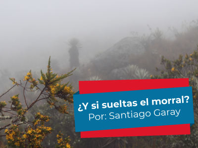 ¿Y si sueltas el morral?