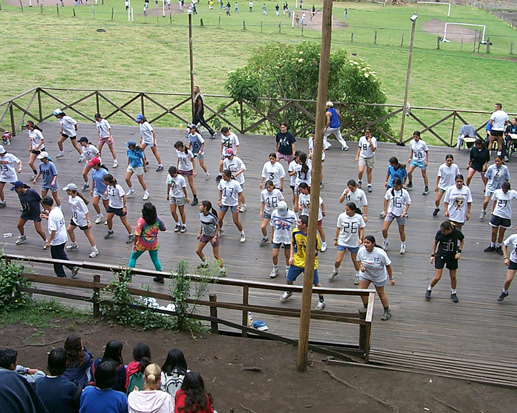 Aeróbicos Colegio Refous