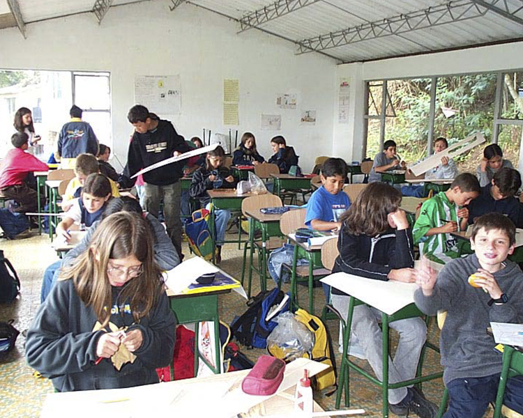 Antiguo salón de clases